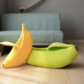 Cama Banana para Gatos e Cães | Divertida, Aconchegante