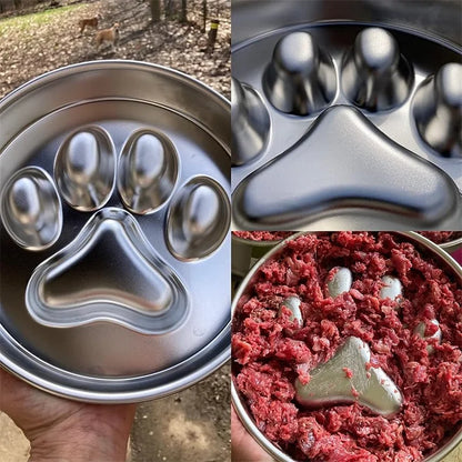 Tigela Lenta Inoxidável para Cães – Antiasfixia