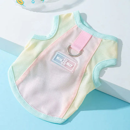 Colete Refrescante para Cães | Leve, Fresco e Estiloso