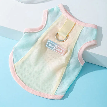 Colete Refrescante para Cães | Leve, Fresco e Estiloso