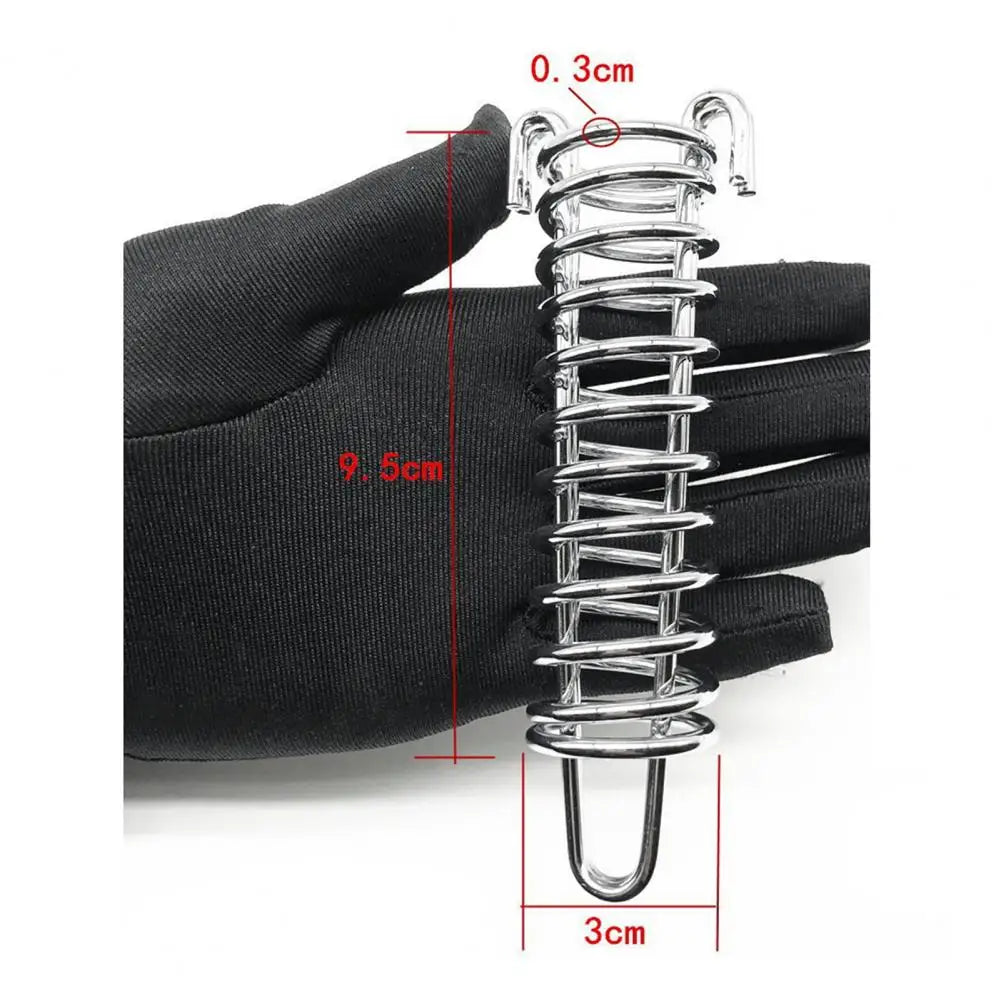 Fivela de Mola Resistente para Cães | Absorve Impactos e Segurança