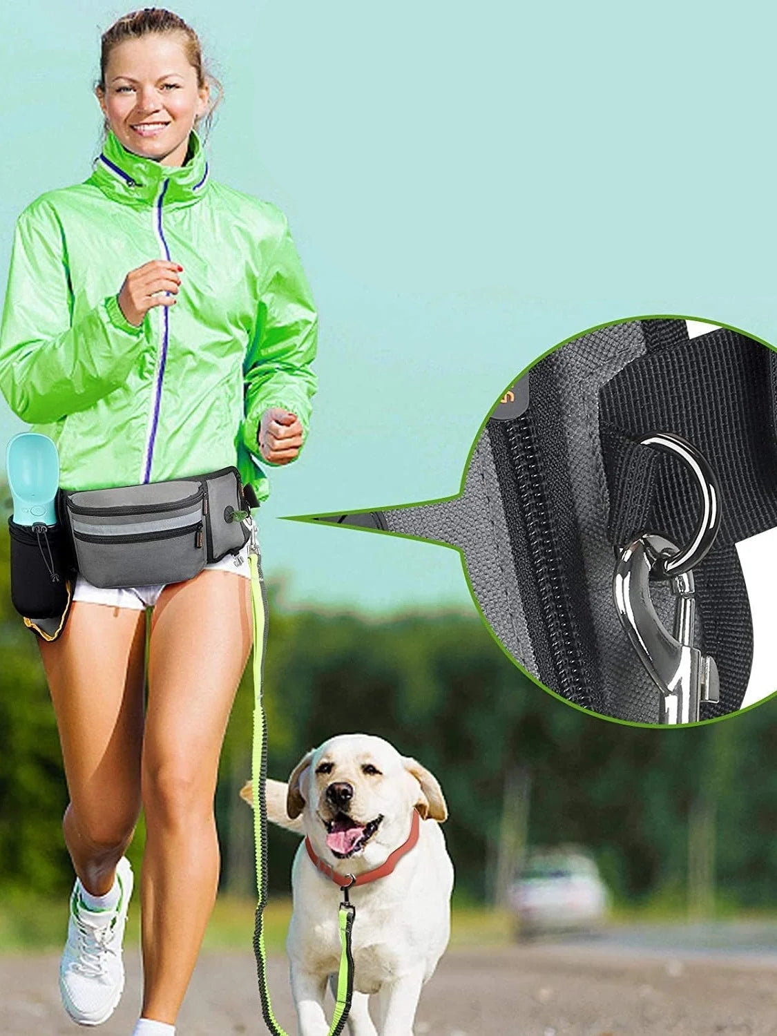 Bolsa de Treinamento para Cães com Vários Compartimentos