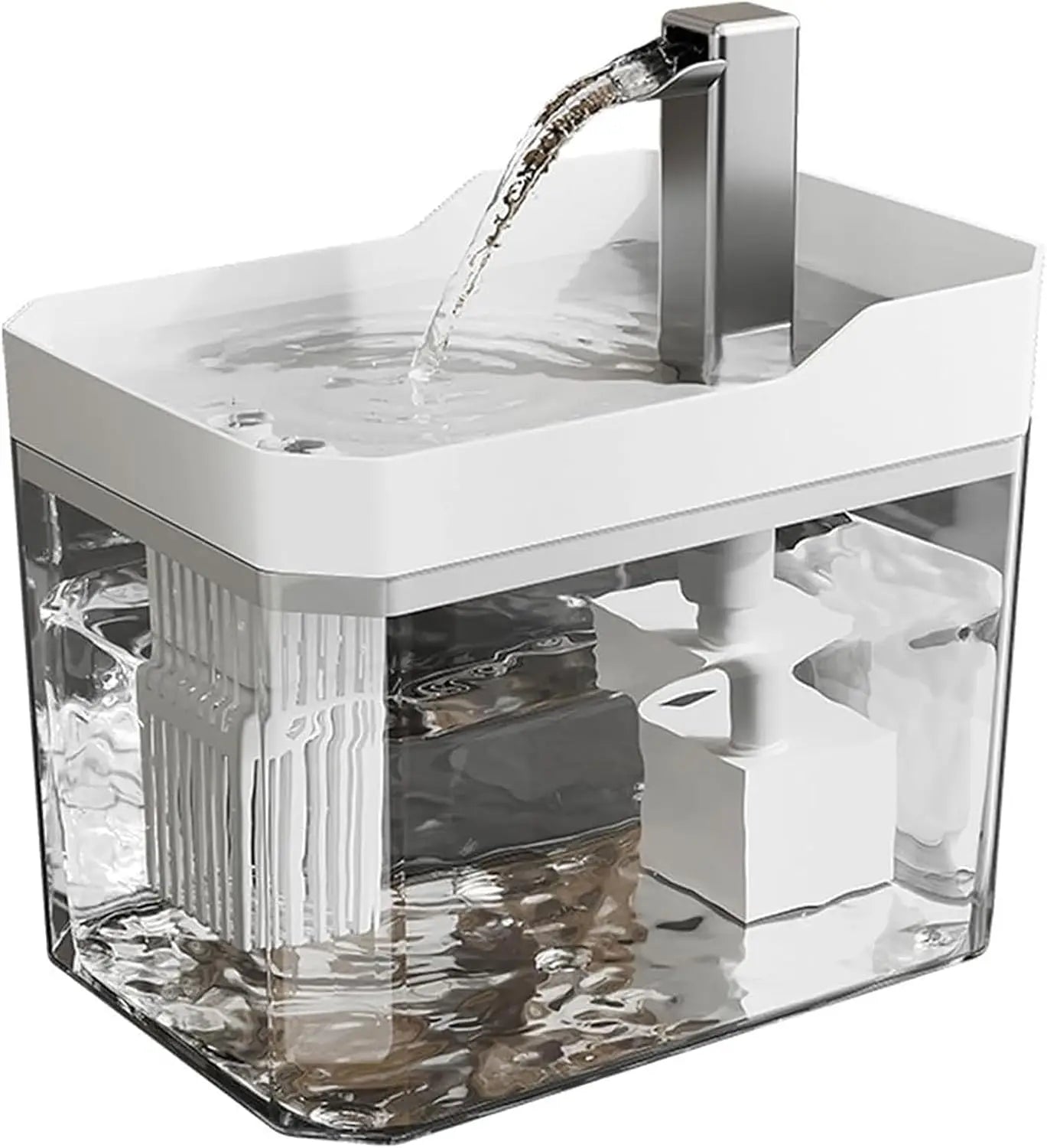 Bebedouro Automático com Filtro para Gatos e Cães – Silencioso