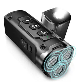 Treinador Ultrassônico para Cães Recarregável com Lanterna LED
