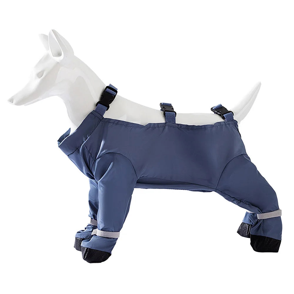 Botas Impermeáveis Antiderrapantes para Cães – Fácil de Vestir