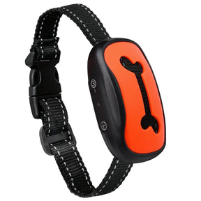 Coleira Antilatido Ultrassônica USB Ajustável p/ Cães