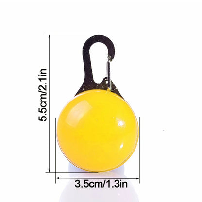 Coleira Brilhante USB para Pets Pequenos – Alta Visibilidade