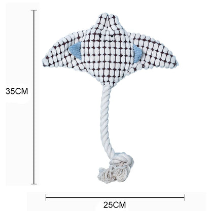 Brinquedo de Pelúcia para Cães Resistente e Interativo