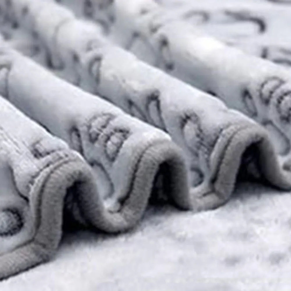 Cobertor Pet de Flanela Lavável | Macio, Quente e Confortável