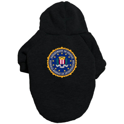 Casaco FBI Pet com Capuz | Quentinho e Estiloso