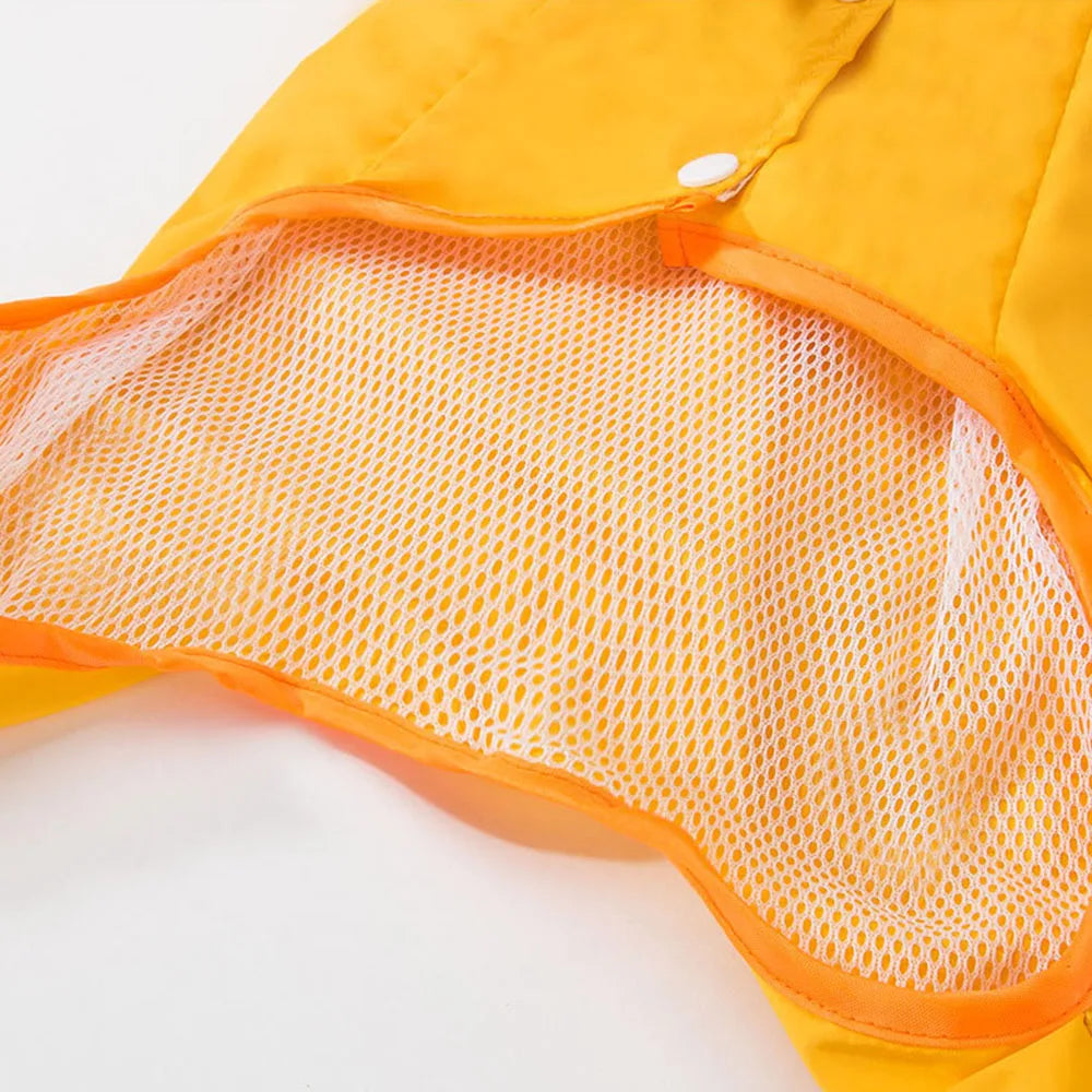 Capa de Chuva p/ Pet com Capuz | Estilo Urso/Abelha/Dino