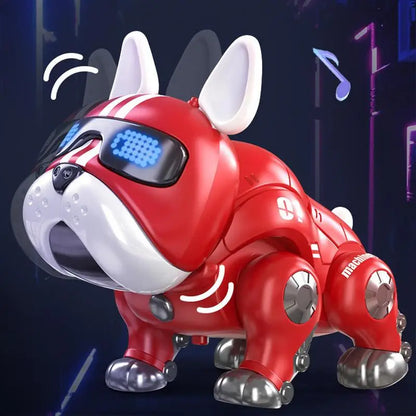 Cão Robô Dançante com Luzes – Brinquedo Interativo