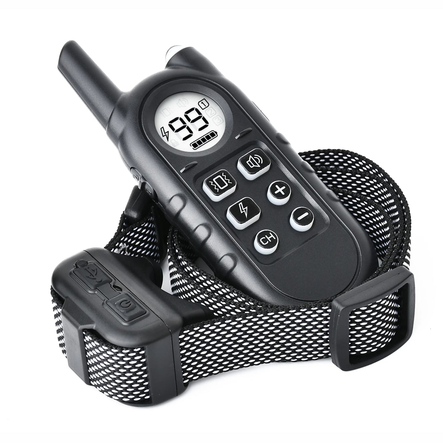 Coleira Recarregável Antilatido para Cães Pequenos