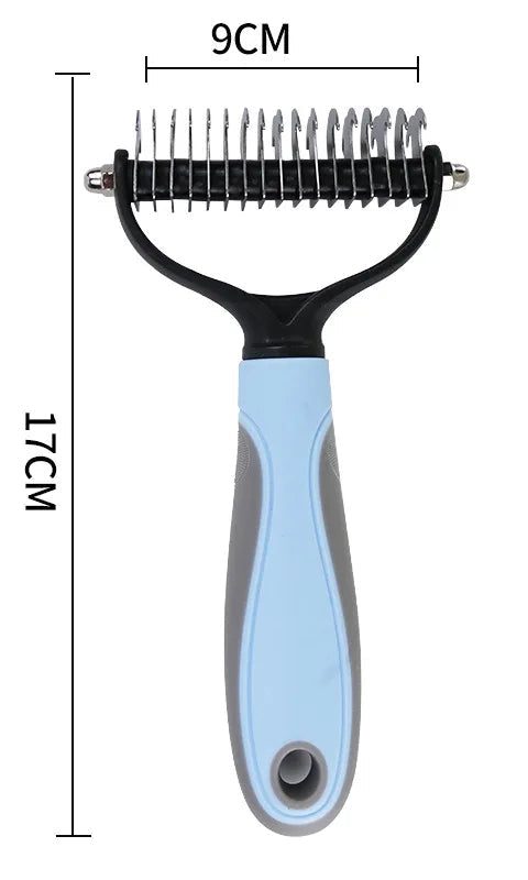 Escova Dupla Face para Pets – Previne Dermatites e Nós