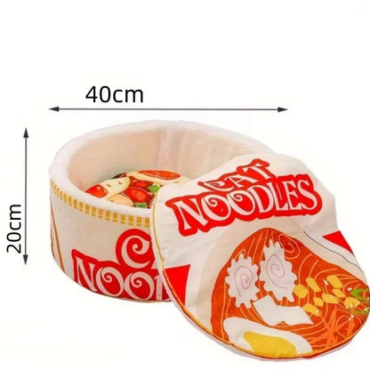 Cama de Gato CAT NOODLES Quentinha e Fofa Inverno Lavável