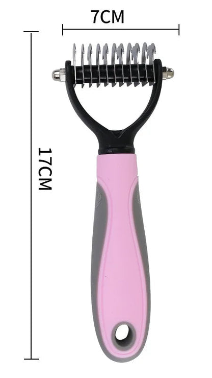 Escova Dupla Face para Pets – Previne Dermatites e Nós