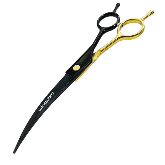 Tesoura Curva, Reta e Dentada para Tosa Pet – Corte Preciso e Seguro