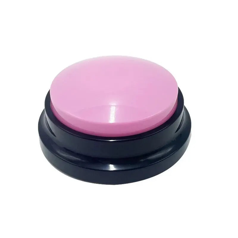 Botão Falante Interativo para Pets | Brinquedo Portátil