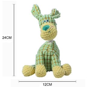 Brinquedo de Pelúcia para Cães Resistente e Interativo