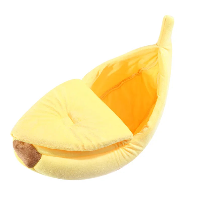 Cama Banana para Gatos e Cães | Divertida, Aconchegante