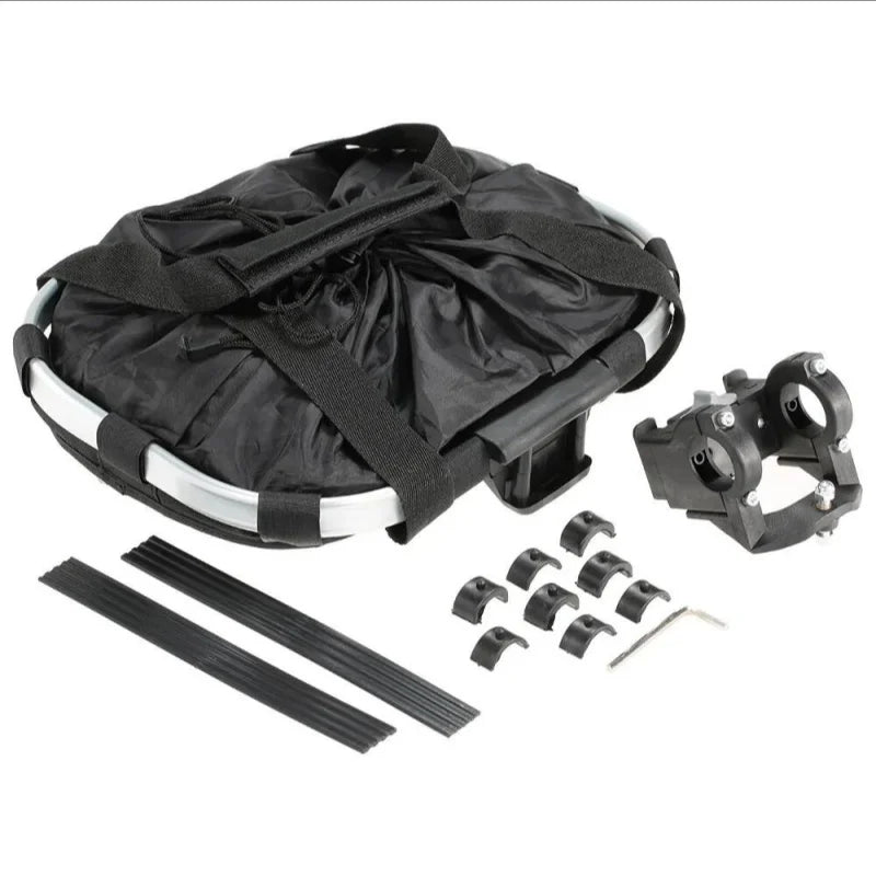 Cesta de Bicicleta 2 em 1 para Cães Pequenos até 5kg