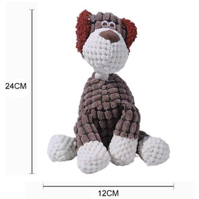 Brinquedo de Pelúcia para Cães Resistente e Interativo