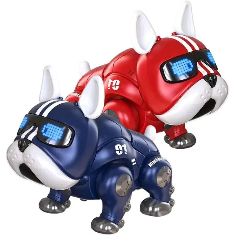 Cão Robô Dançante com Luzes – Brinquedo Interativo