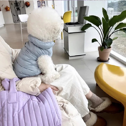 Jaqueta Impermeável Quente para Cães – Luxo e Proteção