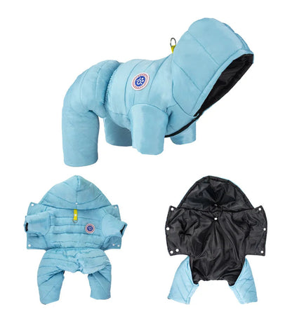 Colete Quente para Cachorro | Outono/Inverno | Ajuste Confortável e Estilo