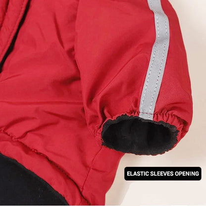 Casaco Impermeável Térmico Reflexivo p/ Cachorro | The Dog Face