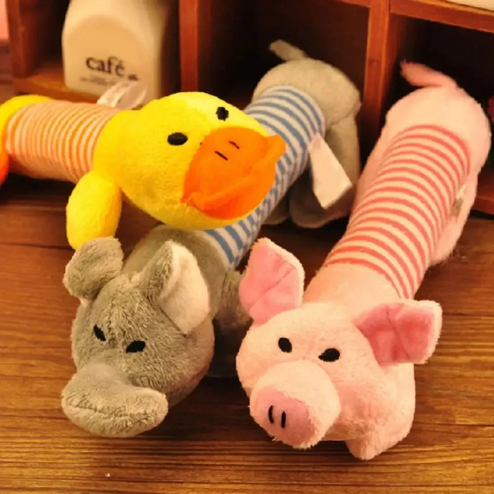 Brinquedo Pet de Pelúcia Resistente Anti Tédio