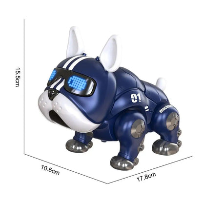 Cão Robô Dançante com Luzes – Brinquedo Interativo