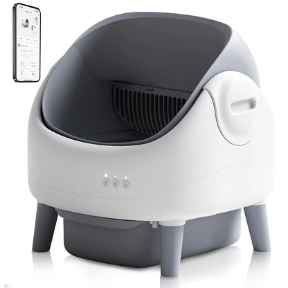 Caixa de Areia Automática Newpet p/ Gatos – Autolimpante