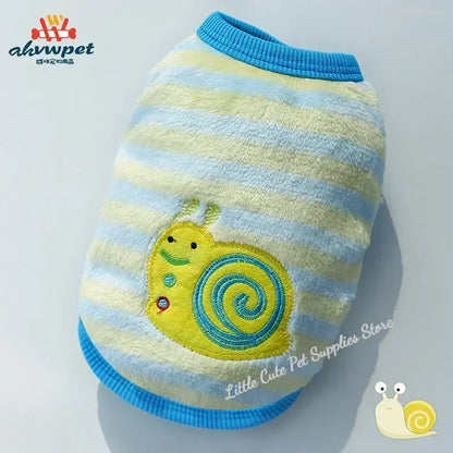 Colete de Inverno Pet | Flanela Quentinha para Cães e Gatos