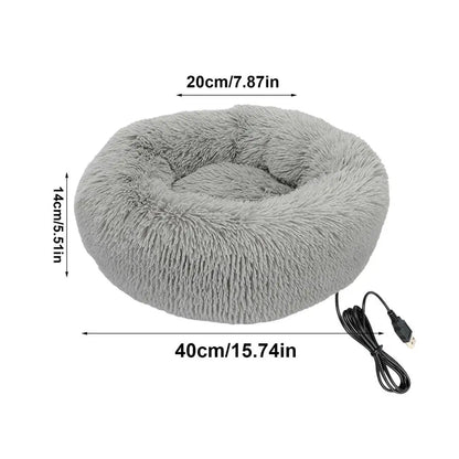 Cama Aquecida USB para Pets – Conforto no Inverno