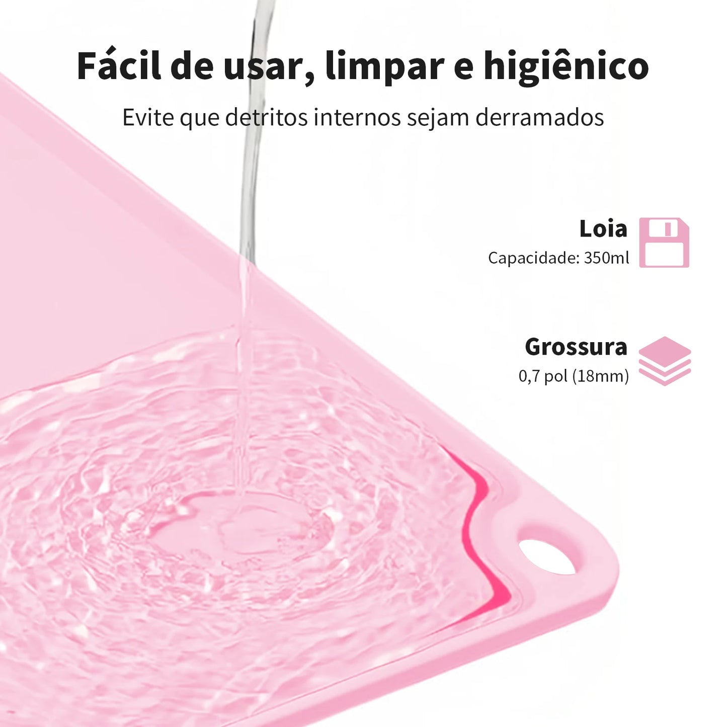 Tapete de Silicone para Pets – Antiaderente, Flexível e Fácil de Limpar