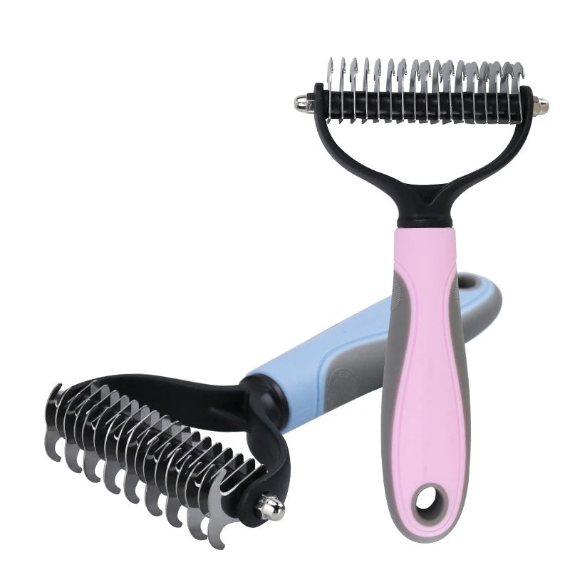 Escova Dupla Face para Pets – Previne Dermatites e Nós