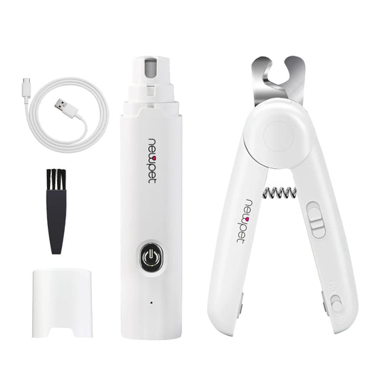Moedor de Unhas Recarregável USB para Cães e Gatos 2 em 1