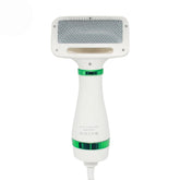 Secador Pet 2 em 1 com Escova Slicker - Secagem e Escovação