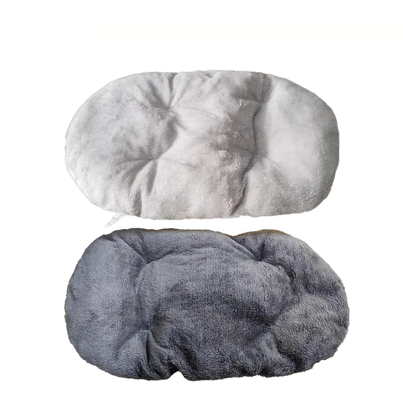 Cama Ergonômica de Pelúcia para Cães - Conforto 4 Estações