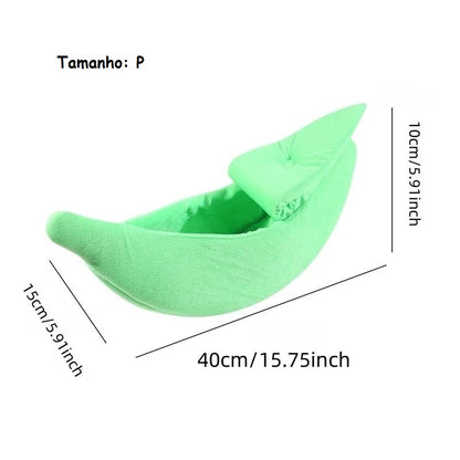 Cama Banana para Gatos e Cães | Divertida, Aconchegante
