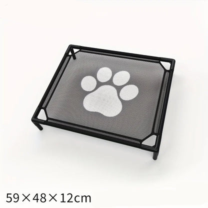 Cama Elevada para Cães Médios Kemorela | Resfriamento e Lavável