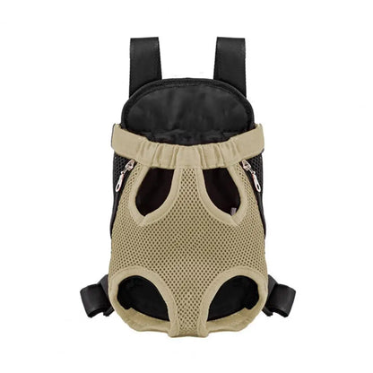 Mochila Pet Camuflada Respirável para Cães e Gatos