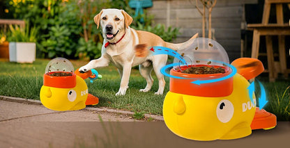 Brinquedo Automático Pet Pato – Treino e Porção Ideal