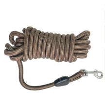 Trela de Nylon Resistente 5-10-15M para Cães Médios e Grandes