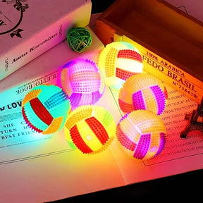 Bola Luminosa para Pets com Som – Resistente e Divertida