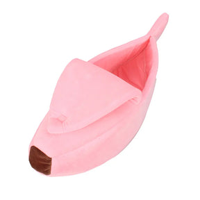 Cama Banana para Gatos e Cães | Divertida, Aconchegante