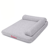 Cama para Pet com Travesseiro Viscoelástico - Lavável e Confortável