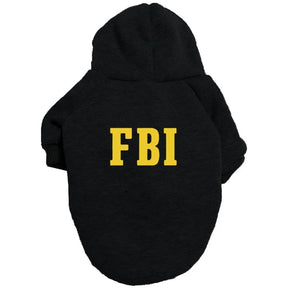 Casaco FBI Pet com Capuz | Quentinho e Estiloso