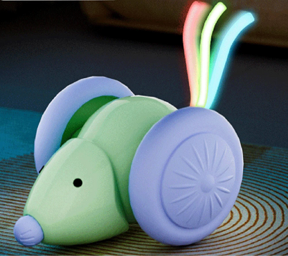 Mouse Elétrico Inteligente p/ Gatos – Brinquedo Interativo